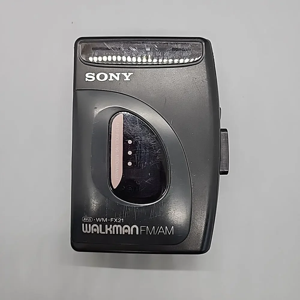 PARTS ONLY‎ Sony Walkman WM-FX21 FM/AM Cassette Player Radio Works